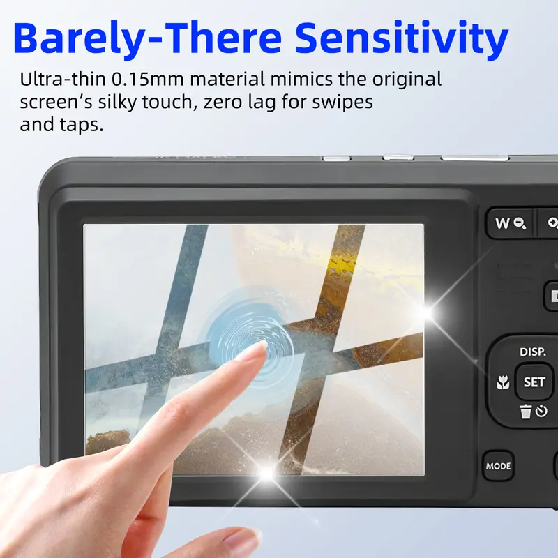 9H Tempered Glass for KODAK PIXPRO FZ55 Screen Protector, HD Clear Durable Anti-scratch Protective Film Camera Accessories - Image 4