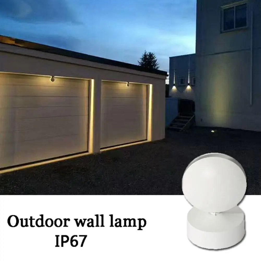 

360 Degree Rotating LED Window Sill Light Home Door Bar Lighting Garage Balcony Personalized Decor Hotel Corridor Frame Hom Y0M5