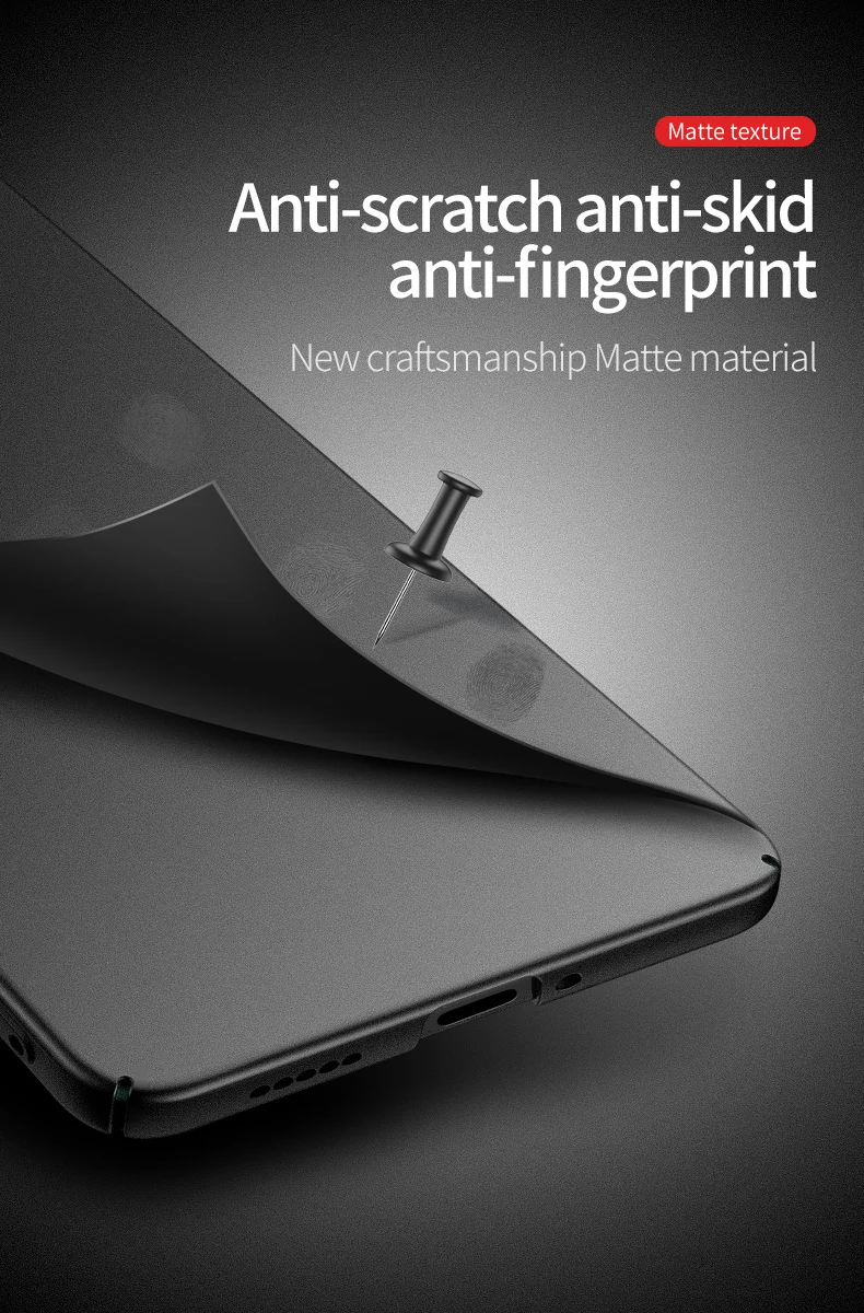 Frosted Redmi Note 14, harte PC-stoßfeste Abdeckung, leichtes, ultradünnes, mattes Gehäuse für XIAOMI Redmi Note 12 13 Pro Plus 4G 5G 5G – Detail 6
