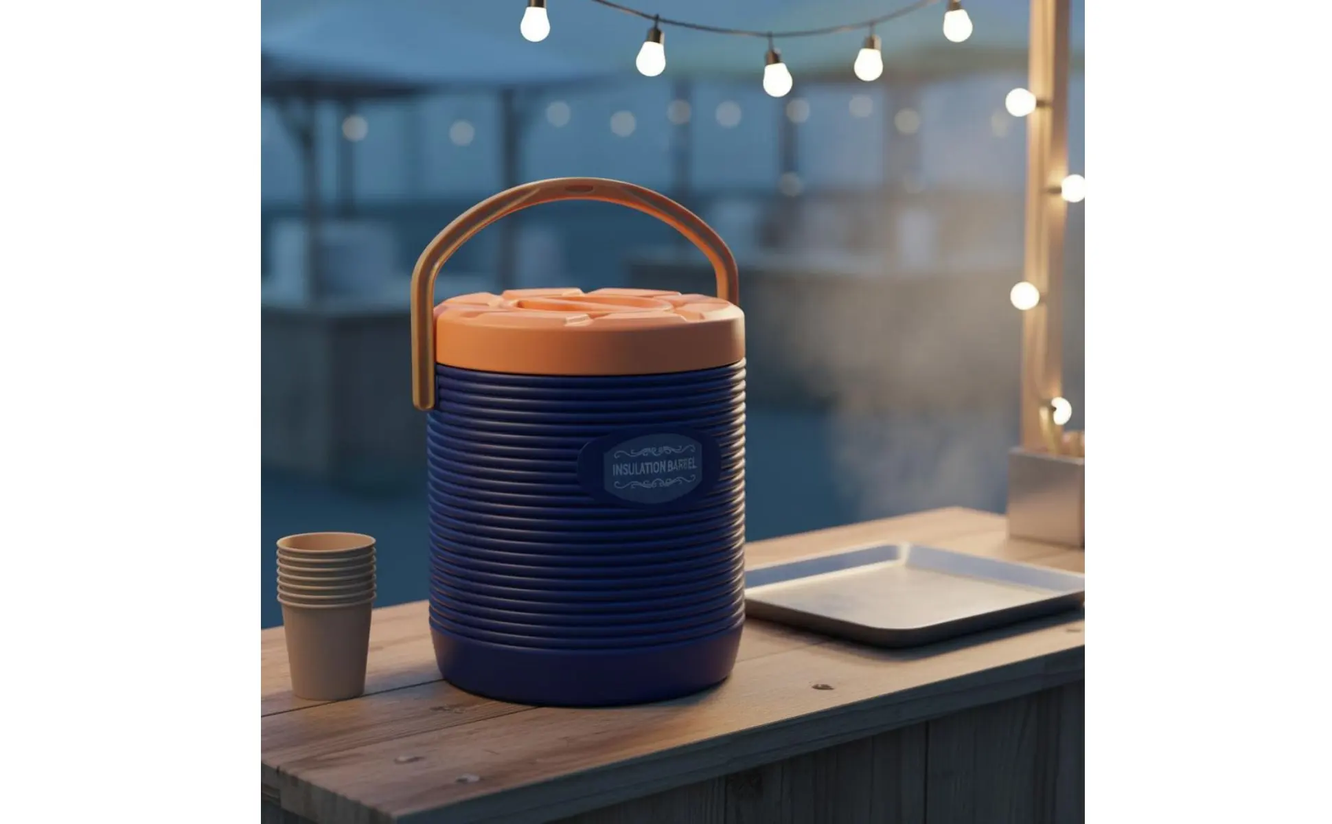 Stainless Steel Insulated Container Long-Lasting & Sturdy Large Capacity Thermal Jug Insulated Beverage Dispenser Leak-Resistant Stainless Steel Insulated Container Long-Lasting & Sturdy Large Capacity Thermal Jug Insulated Beverage Dispenser Leak-Resistant