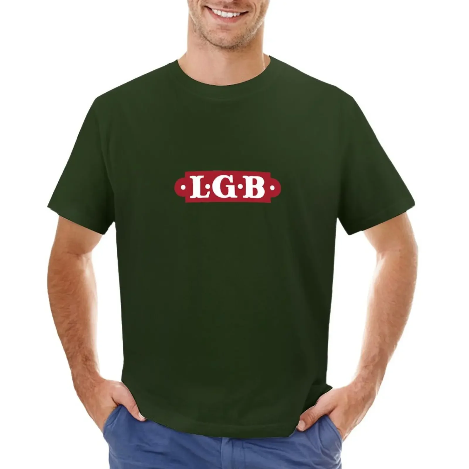 T-Shirt Treni Lgb Magliette Estive Magliette Aderenti Per Uomo