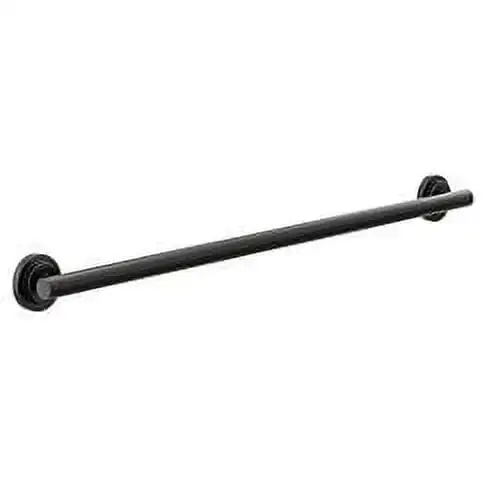 

Moen YG0736BL Matte black 36" designer grab bar