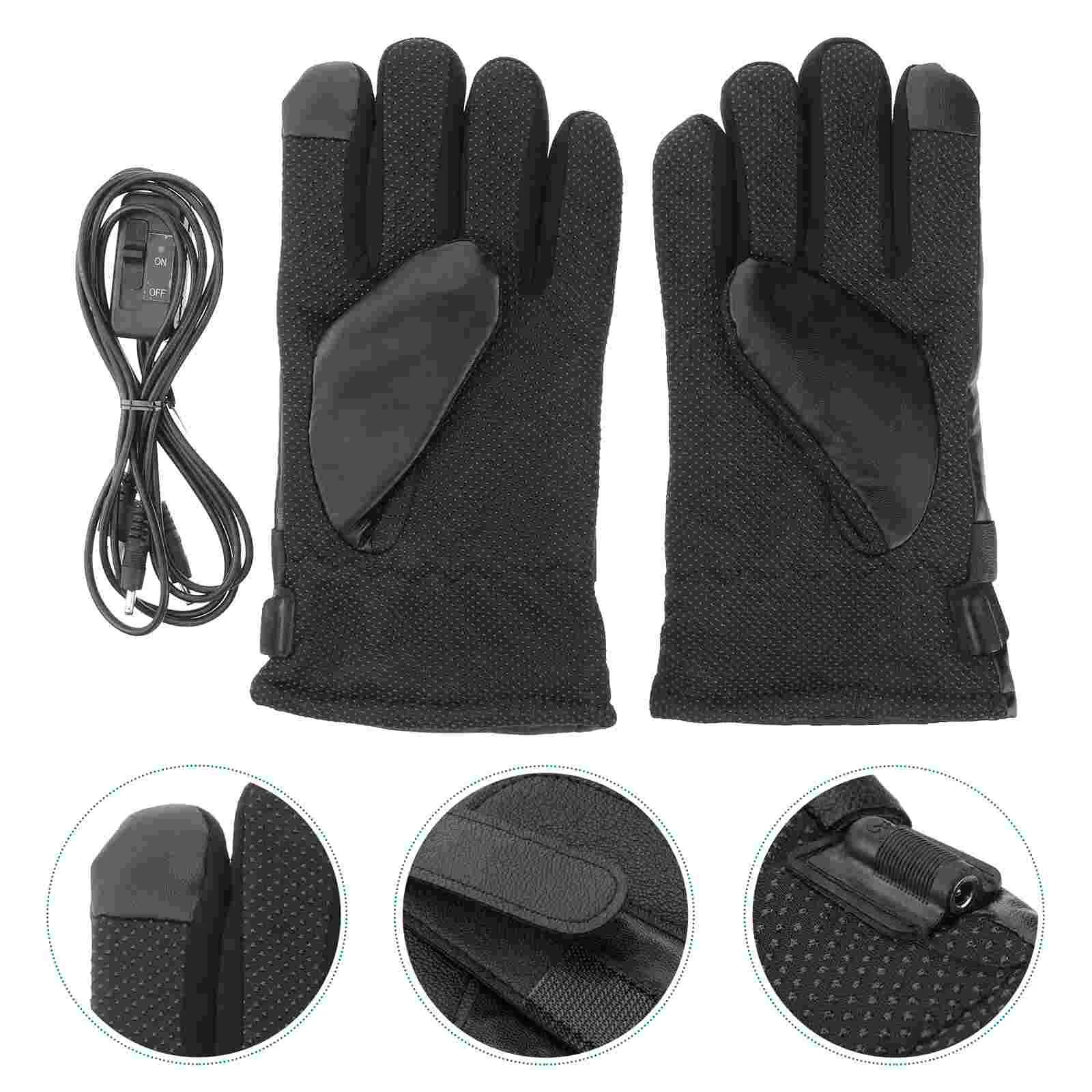 

Winter Motorcycle Riding Electric Heating Gloves Warm Gloves USB High Heat Constant Temperature Thermal Heating Gloves