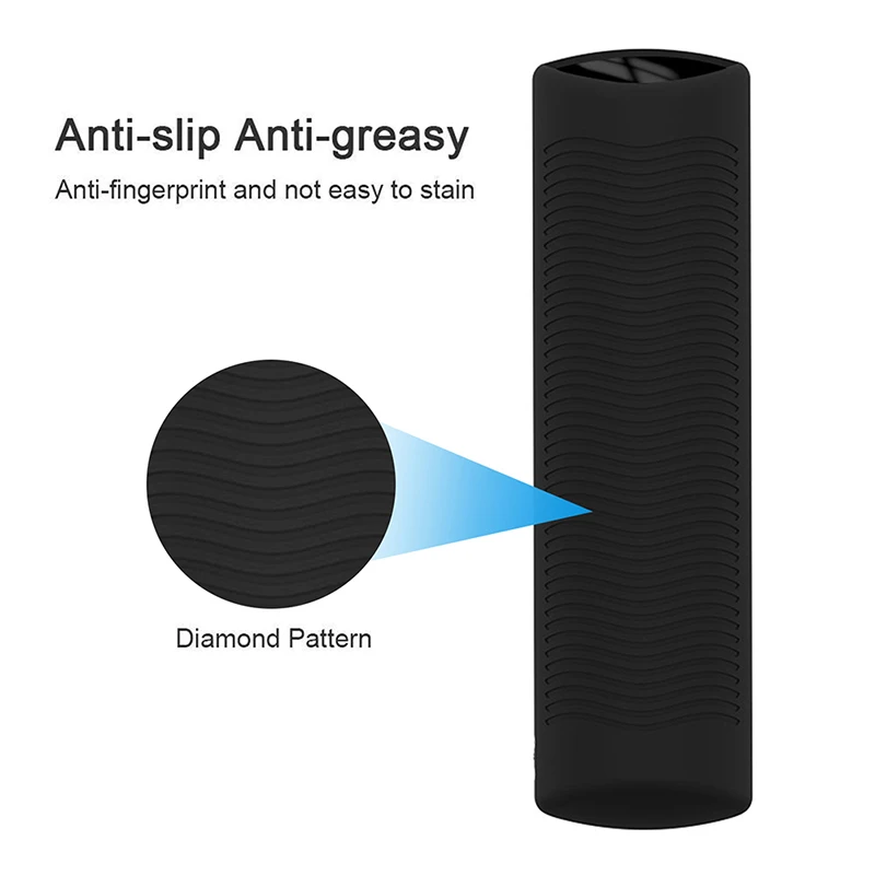 Silicone Case Protective Cover Skin For Fire TV Stick 3rd Gen Alexa Voice Remote Control