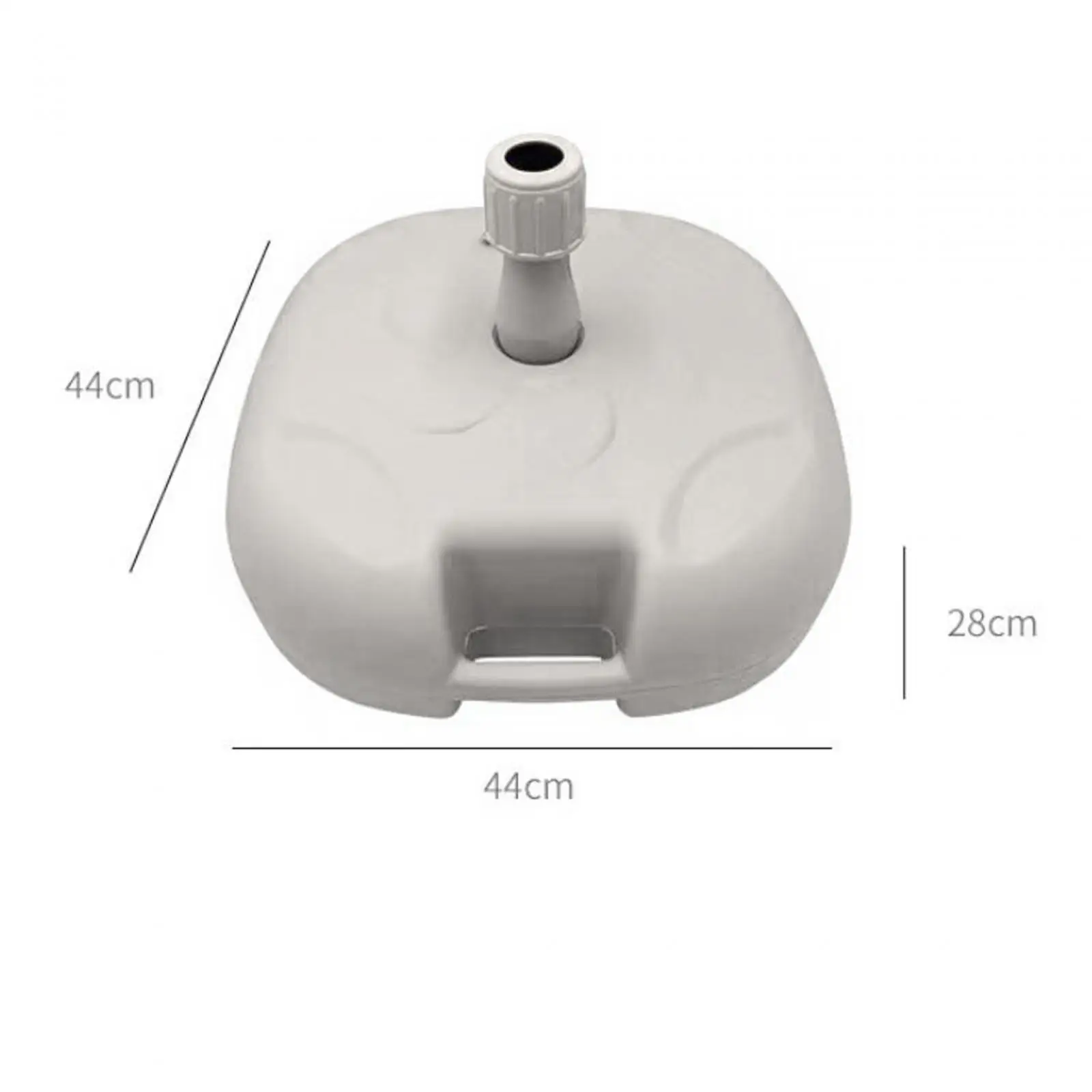 Sun Umbrella Ground Plug Base Beach Umbrella Outdoor Parasol Water Injection Sand Injection Portable Plastic Base