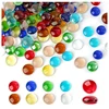 Mini Glass Gems, Mixed Colour Mancala Stones Flat Bottom Marble Beads For Home Decorative Art Craft Vase Filler Easy To Use 1