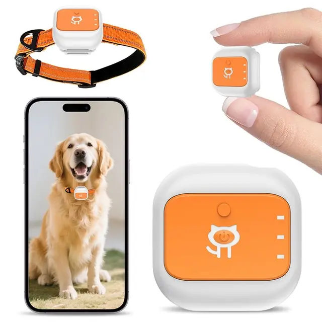 【NOW SAVE】G01 GPS Pet Tracker For Multiple Pets, Small& Waterproof Anti-Loss Device With Long Battery Life- American Version 3