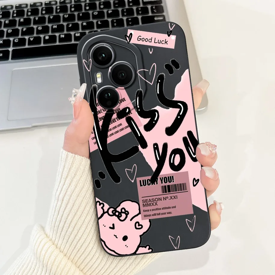 Elegant Bowknot Heart Anti-Drop Soft Phone Case - 2025 Fashion Collection