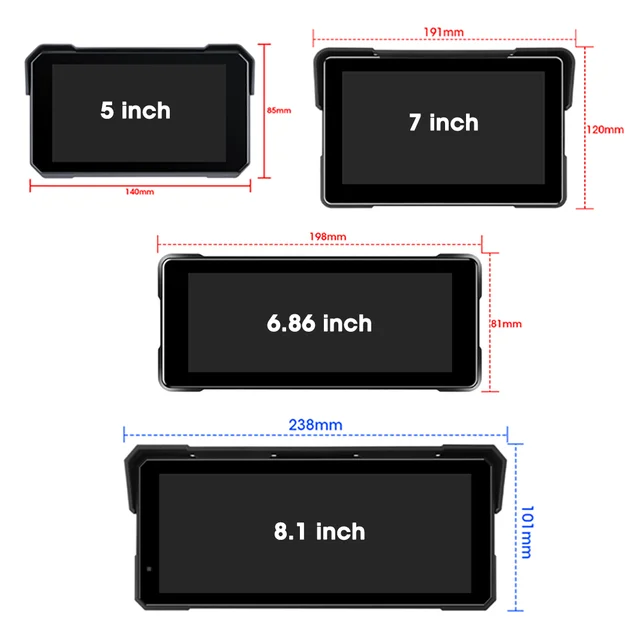 Jansite Moto CarPlay Display 2