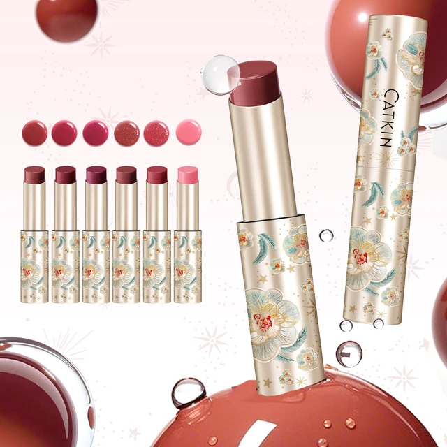 55928-a2cdd8.jpg CATKIN GLOSSY LIP BALM Hydrating Lip Balm in 6 Vibrant Colors Moisturize, Protect & Soothe