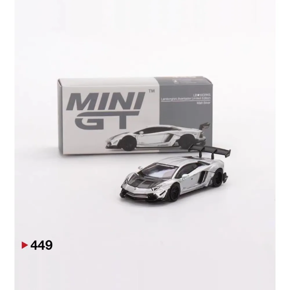 ミニカー MINI GT LB+Works Lamborghini Aventador MINIGT 449 1:64 LB Works Lamborghini Aventador Limited