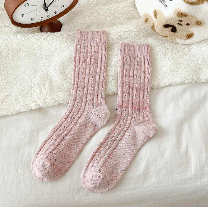 Women's Trendy Japanese-Style Striped Wool Socks