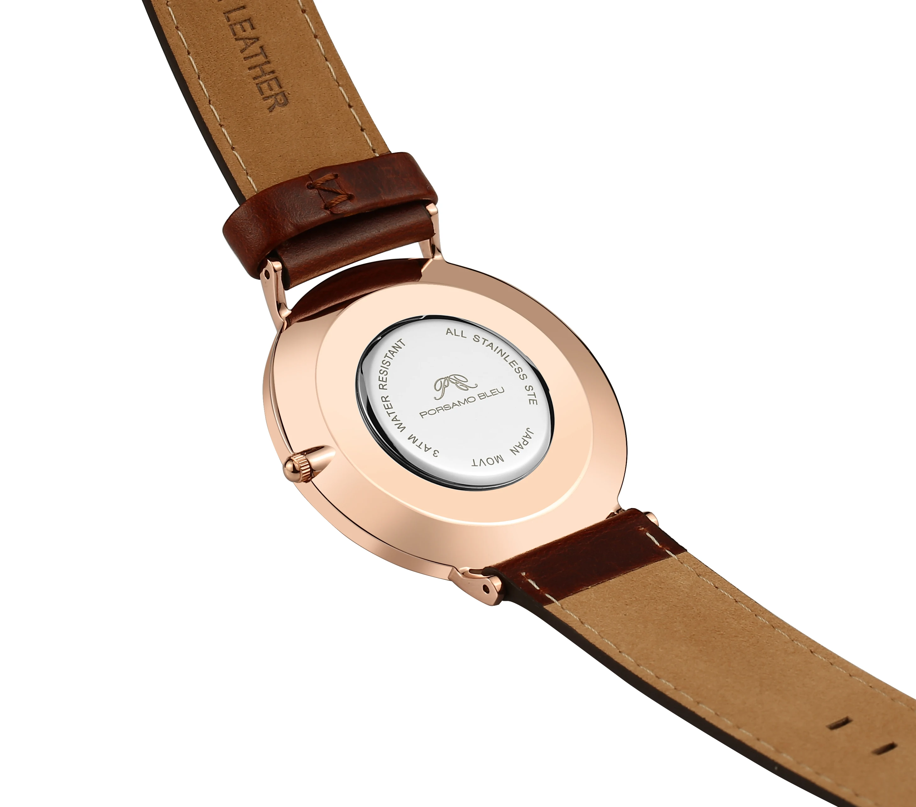 Men's Simple Fashion Watch Dial 40mm DW Same Model 316L Stainless Steel Japanese GL20 Movement