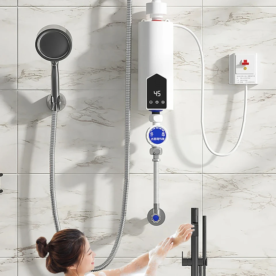 Mini Tankless Instant Heating Shower Heater