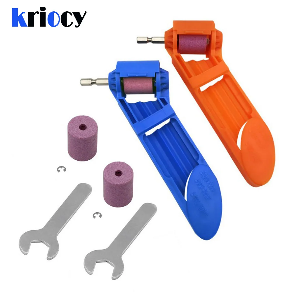 Corundum Grinding Wheel Bit Tool Portable Drill Bit Sharpener Twist Drill Bit Sharpening machine 2-12.5mm Blue or Orange