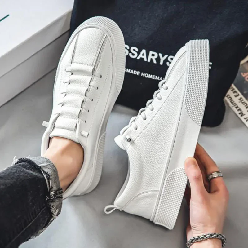 Sneakers for Men Spring Casual Lace Up Round Toe Flat Running Sport Shoes casual sneakers