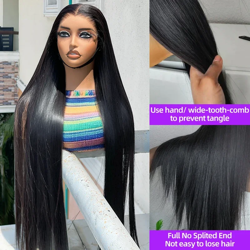 5x5 Pre Cut Hd Lace Closure Wigs Glueless Wigs Human Hair 200% Ready To Wear Bone Straight Lace Front Wigs Human Hair For Women
