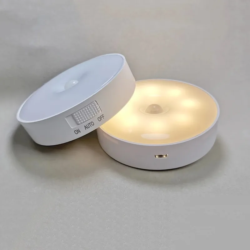USB Rechargeable Motion Sensor LED Night Light