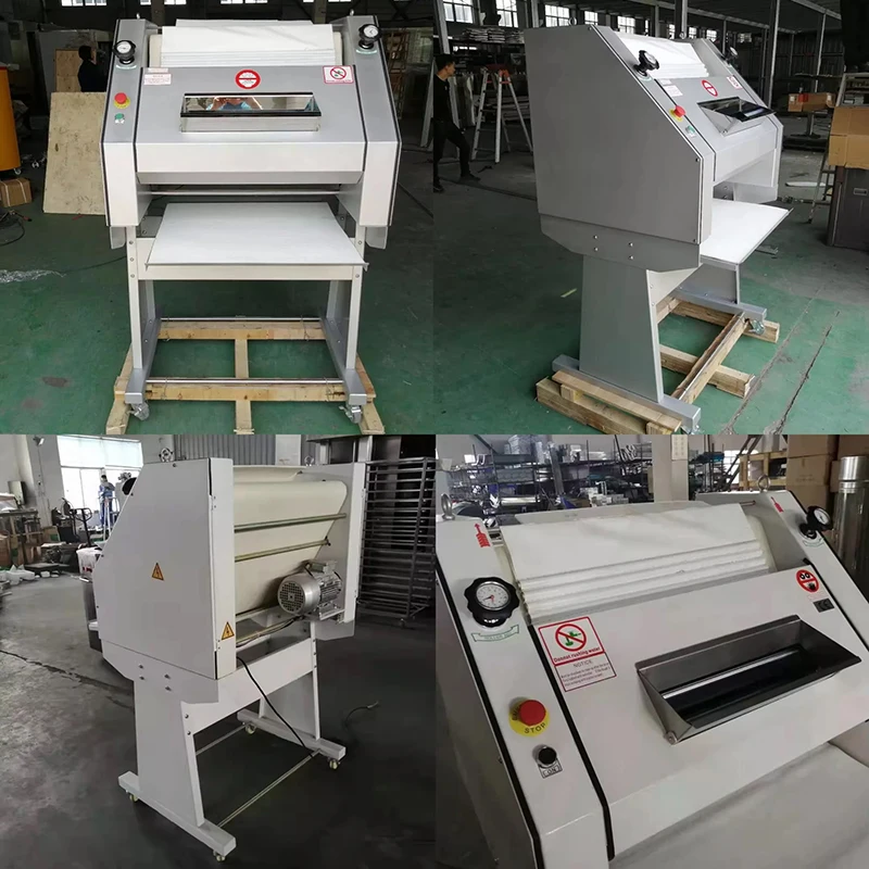 Commercial Pizza Bread Dough Sheeter Pastry Cake Shortening Making Machine Vertical Bakery Equipment 6