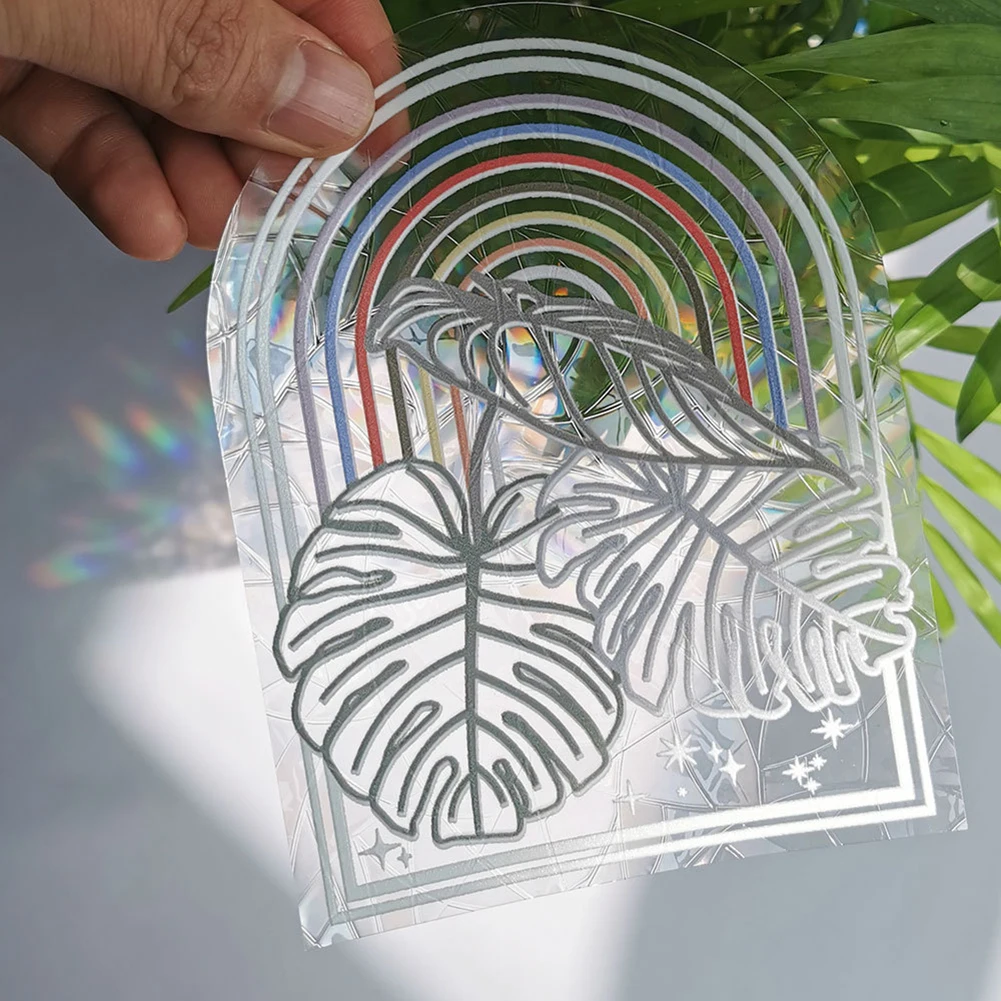 Sun Catcher Muurstickers Regenboog Venster Spiegel Sticker Slaapkamer Decoratie Raamstickers voor Home Decor Regenboog Maker-Ronde 10 stuks