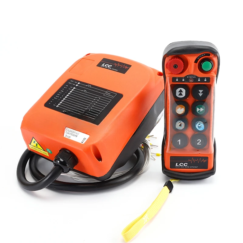 

Wireless industrial remote control 8 button switch DC12v waterproof crane start switch electric hoist remote control LCC Q800