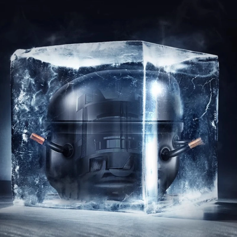 Commercial Ice Maker Ice Machine Large and Small Automatic Cube Milk Tea Shop KTV Large