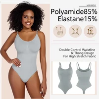 Lissage Shapewear Body pour femmes Faja corps complet Shaper string doux corps façonnage sculptant la poitrine sous-vêtements amincissants 3