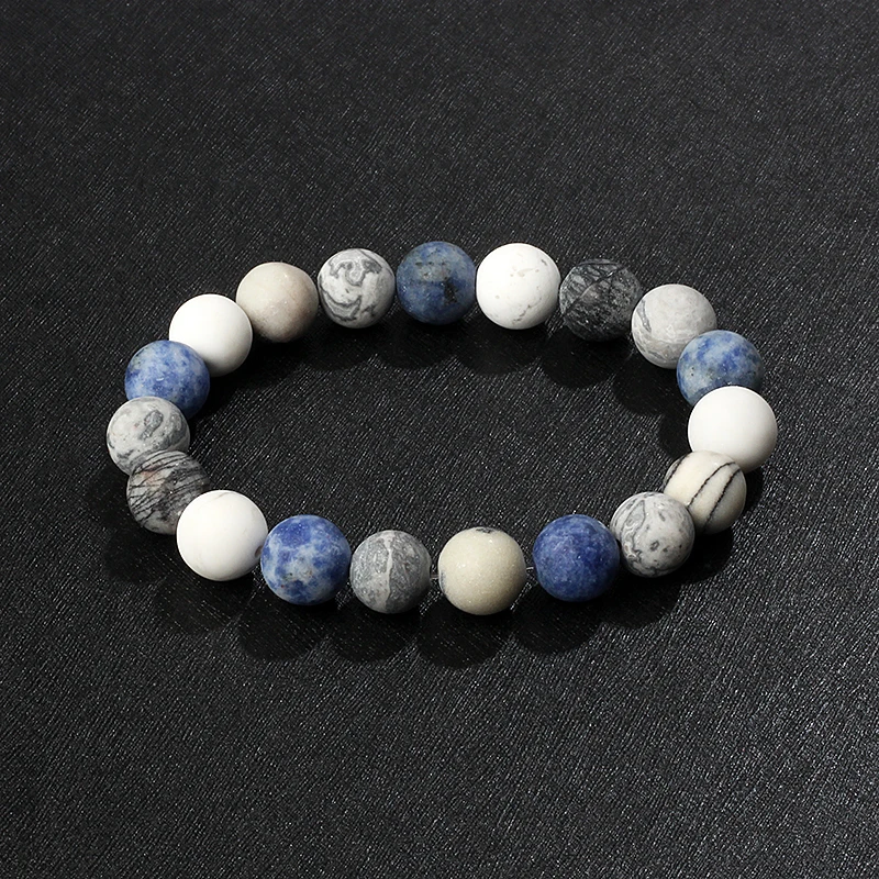 2022 Universe Solar System Bracelet Women New Natural Stone Eight Planets Bracelet Men Best Friends Gift Universe Couple Jewelry 