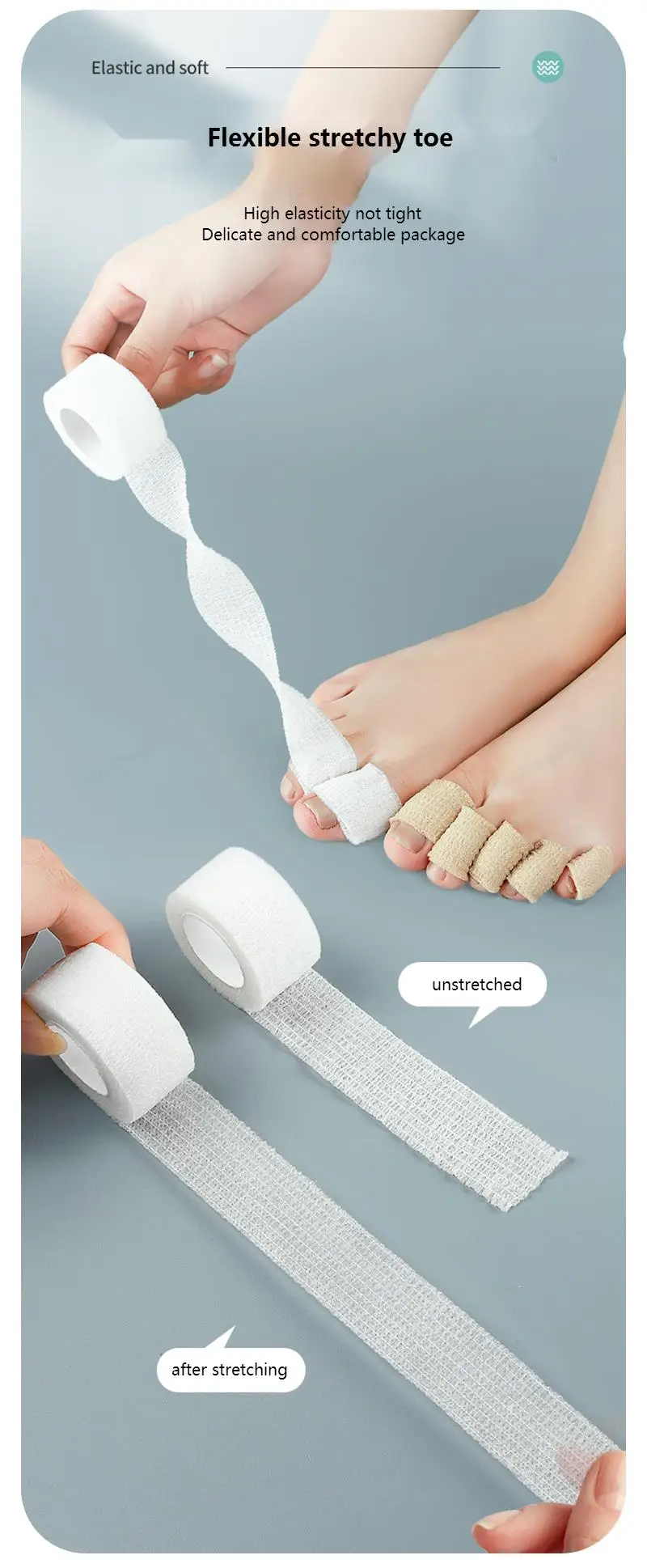 1Roll Toe Protector Pain Relief Women Heel Protector Foot Care Products Shoe Pads high heels Anti-wear Sticker Shoe Accessories