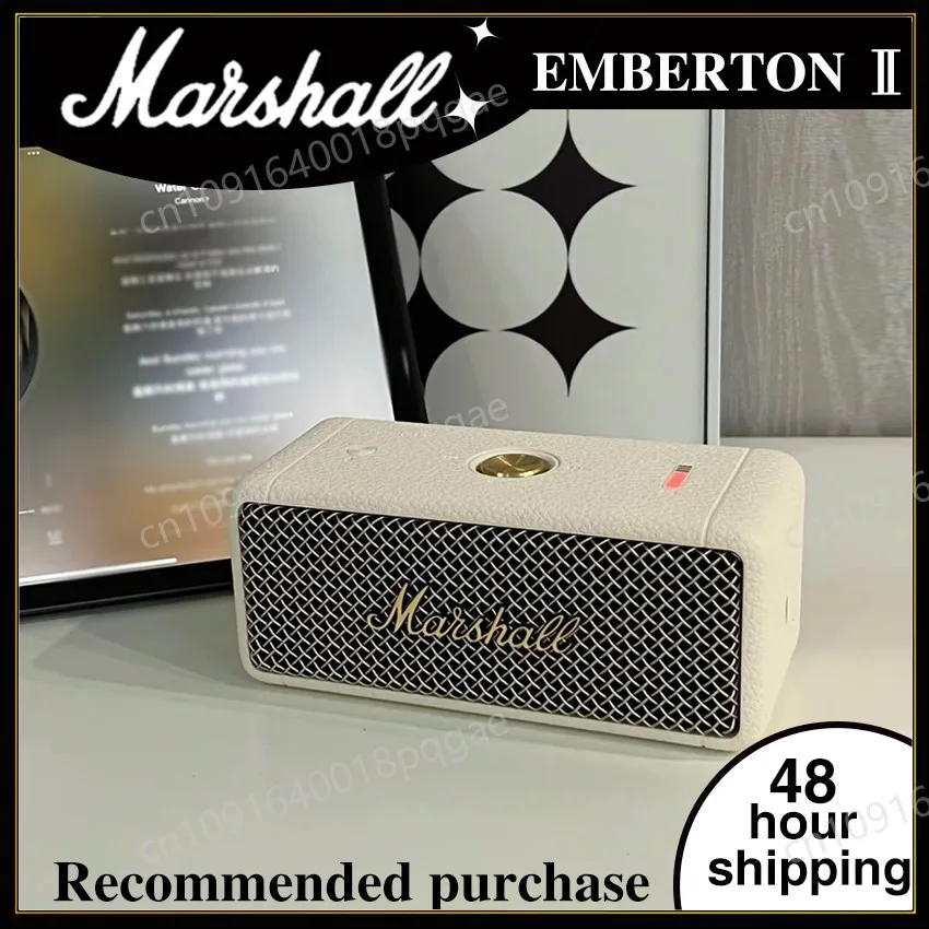Marshall Emberton II ホワイト Amazon.com: Marshall Emberton II Portable Bluetooth Speaker