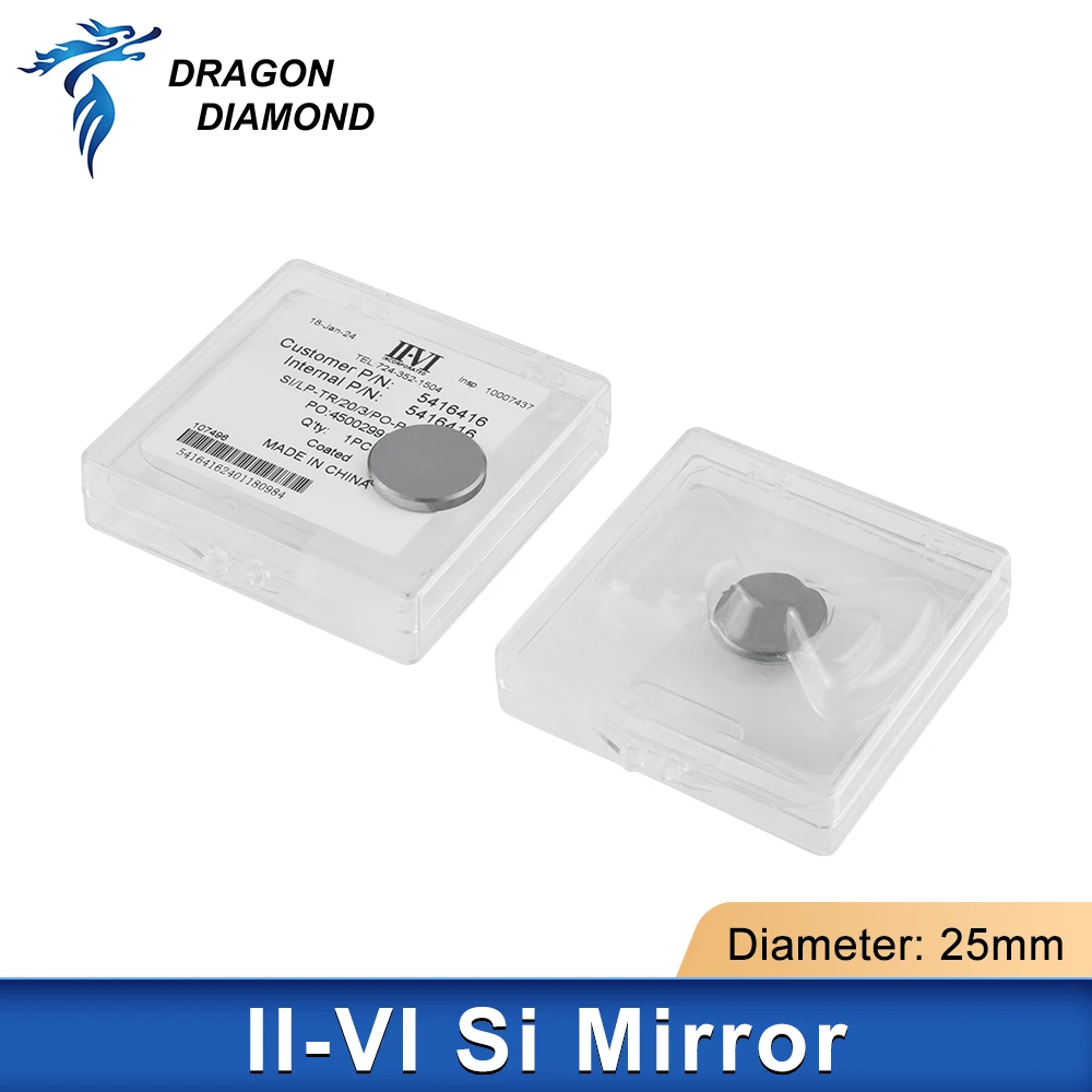 Générique 3 Pièces/lot CO2 Mo Miroir Diamètre 20mm 25mm 30mm