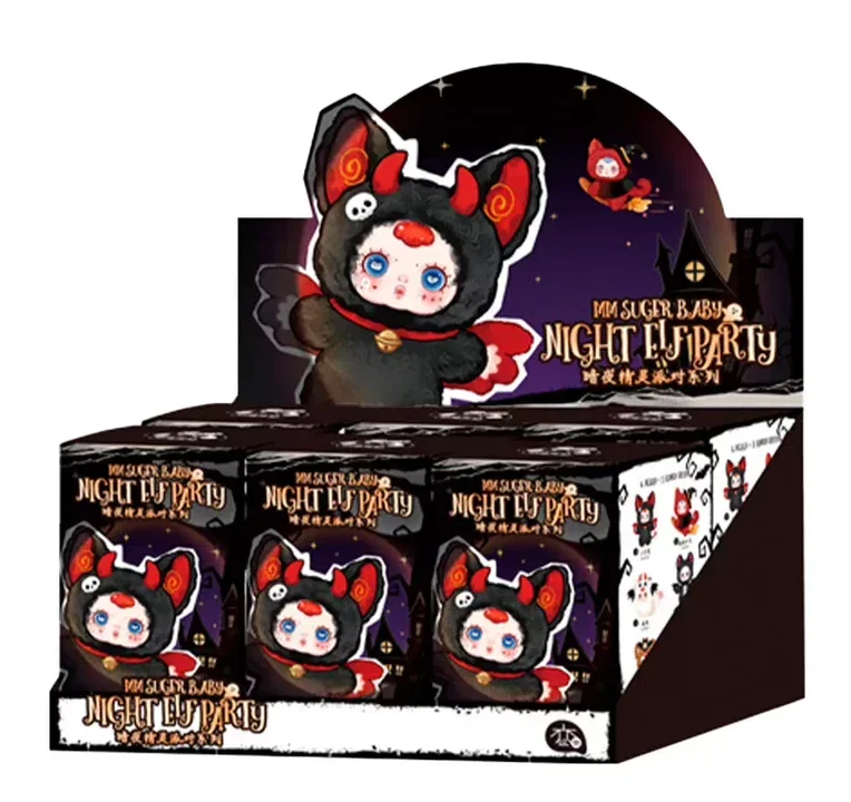 New Products MM Sugar Baby Night Elf Party Series Vinyl Face Blind