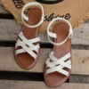 Chic Spring Essential: Women's Lightweight Flat Sandals with Easy-Fit Elastic Band, Perfect for All-Day Comfort and Style 6