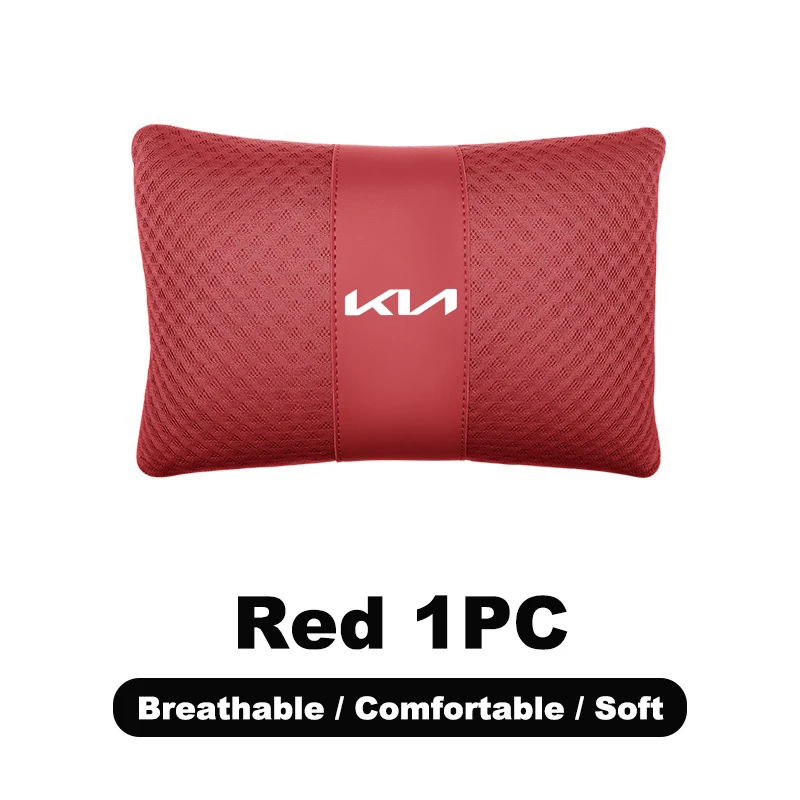 thumbnail image 1 of Almohada para el cuello del asiento del automóvil, soporte lumbar para la espalda, cojín transpirable para reposacabezas del automóvil, alivia el estrés para Kia K9 Forte Ceed Cerato RIO K3 K5, 1 of 5