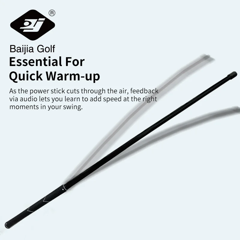 Black golf strength training equipment, helpful for practicing hitting speed and power during swing 3