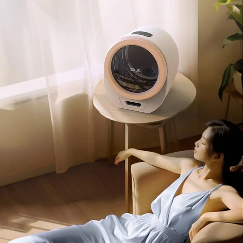 Morus Mini 1.5kg Clothes Dryer Machine 220V Baby Clothes Spin Dryer 15 Minutes Fast Drying Sterilization Mite Remove