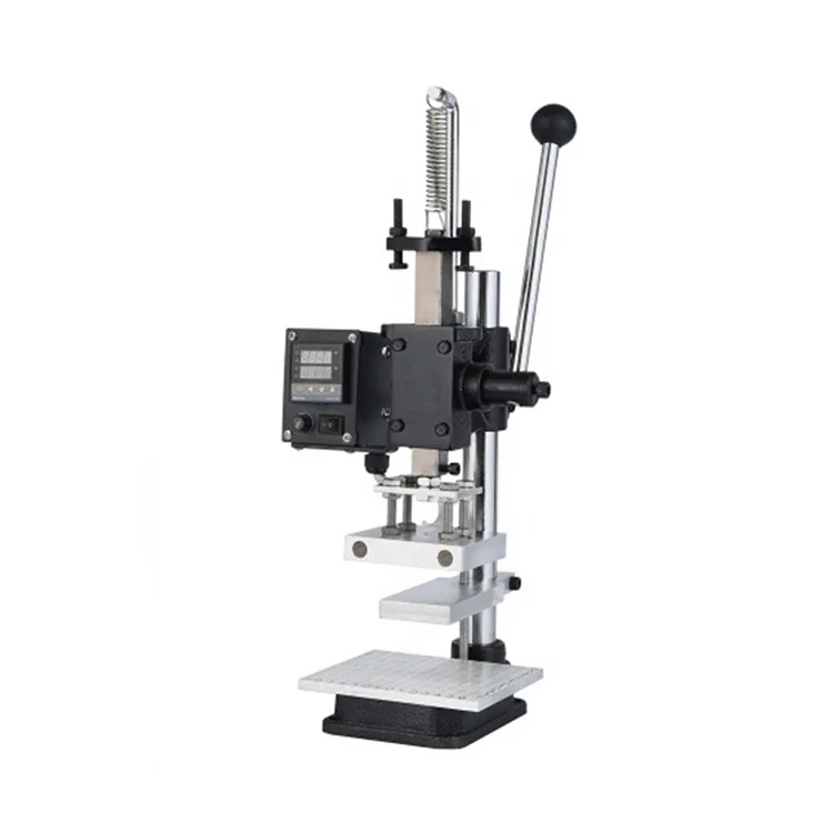 

China supplier small hot stamping machine for leather bag logo embossed hot stamping machine