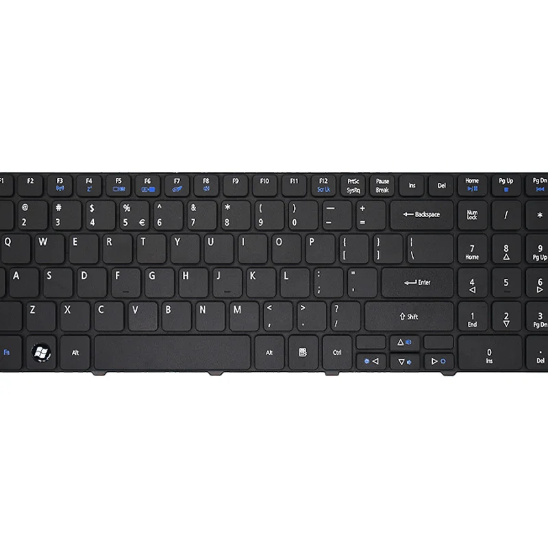 Teclado para Notebook Russo para Acer Aspire Eua br sp 5750g 5253 5333 5340 5349 5360 5733 5733z 5750z 5750zg 7745 5749 Emachines E644 - Imagem 3