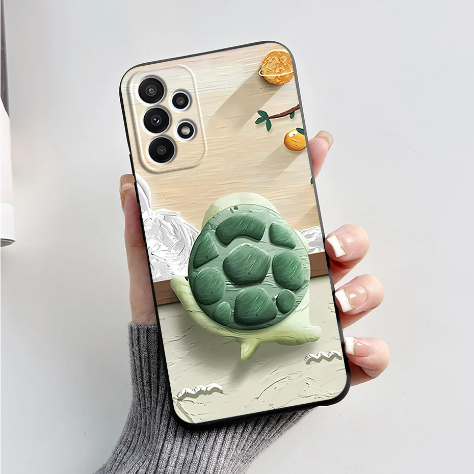Stylish Painted Silicone Soft Protector Case Cover