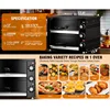 12 Inches Pizza Oven Outdoor Commercial Kitchen Supplies Double Pizza Barbecue Oven Commercial 6