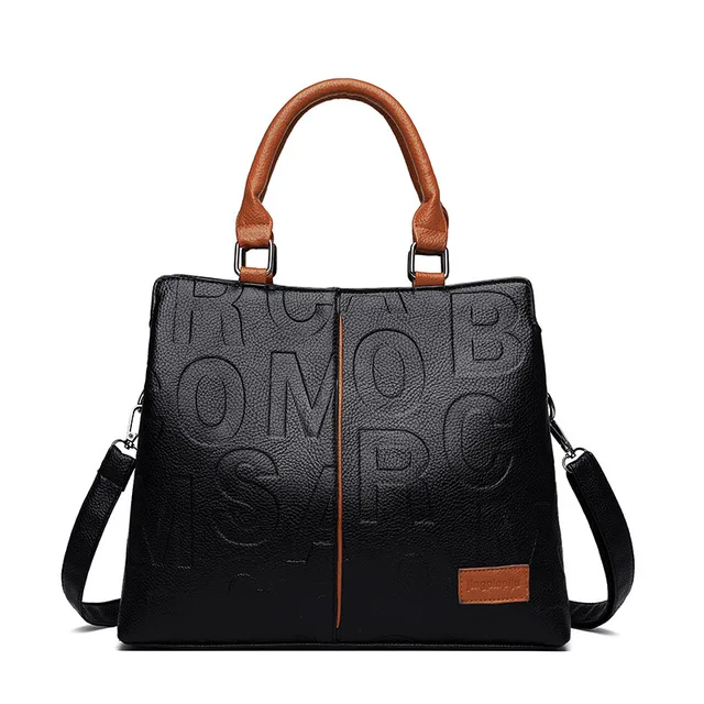 PU Leather Casual Crossbody Bags for Women Ladies Luxury Designer Tote Handbag Female Large Capacity Travel Shoulder Bag Sac 6