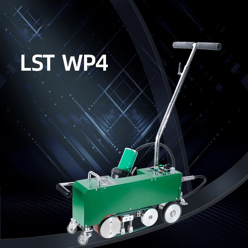 PVC waterproof membrane TPO anti-seepage membrane welding machine roof hot air hot melt small automatic crawling welding machine 5