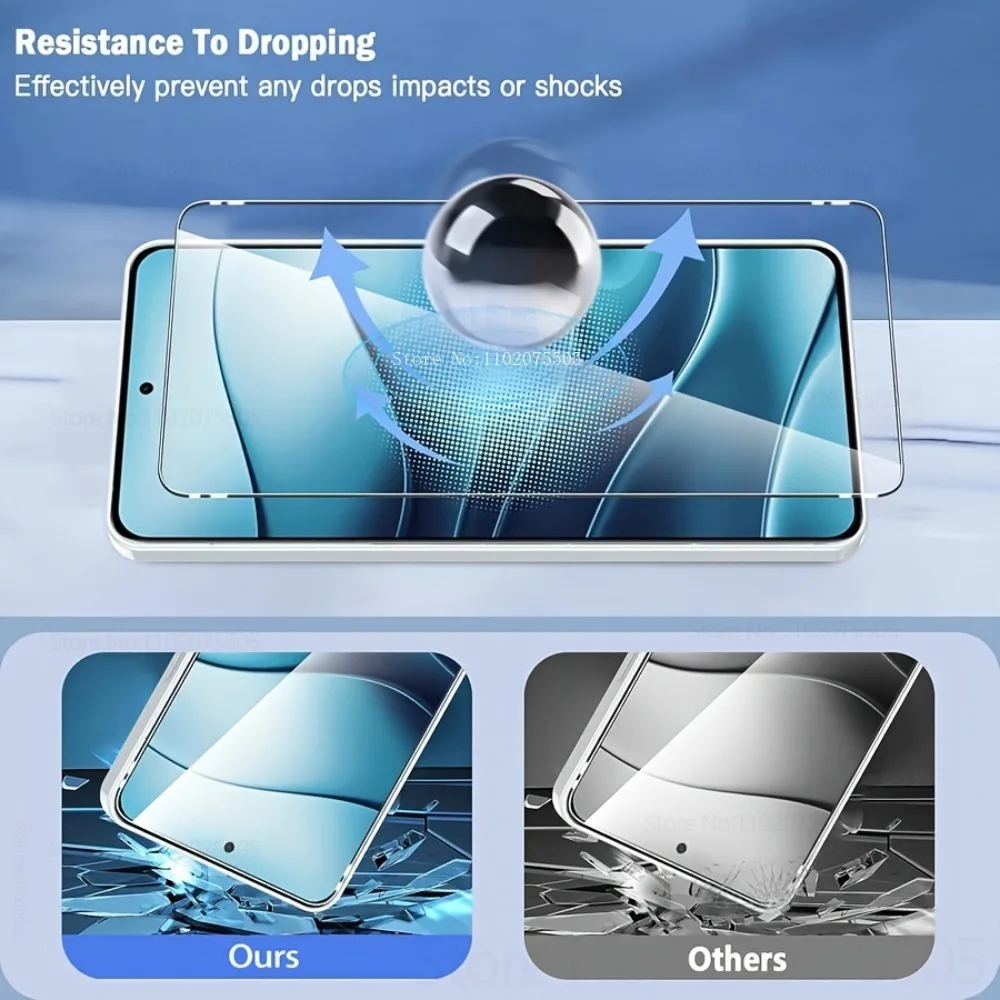 5 قطعة من الزجاج المقسى فائق الدقة لهاتف آيفون 15...