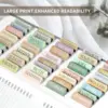 Bible Tabs for Women Men Laminated Bible Tabs for Study Bible Large Print Neutral Bible Tabs for Easy Navigation Boho Theme 5