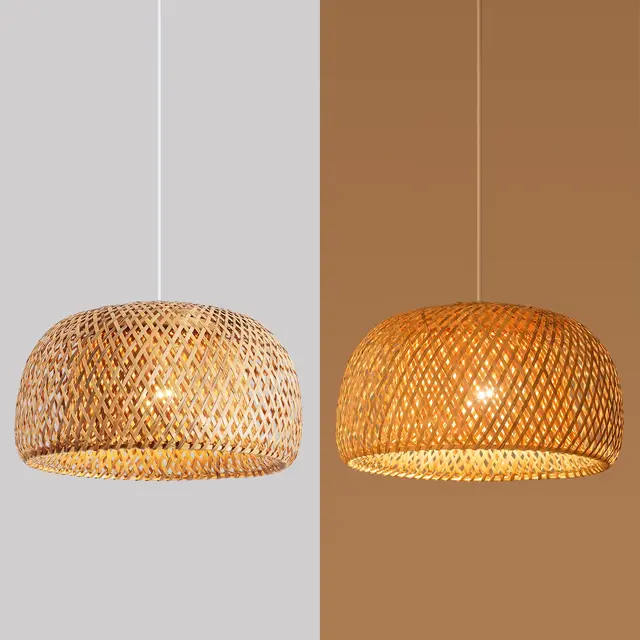 Bamboo Lantern Pendant Lamp