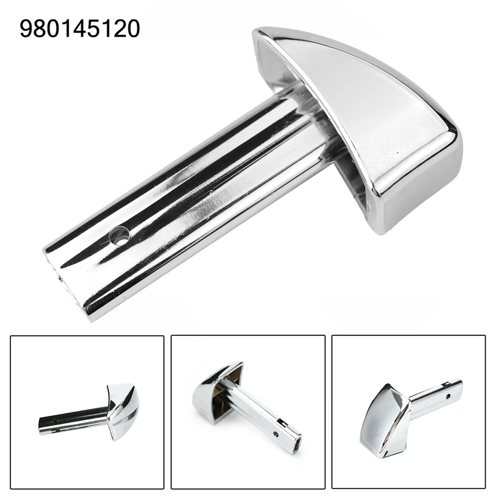 

980145120 Seat Release Knob Side Seat Release Knob For Maserati 980145120 Adjustable Seat Bucket Seat Chrome Direct Replacement