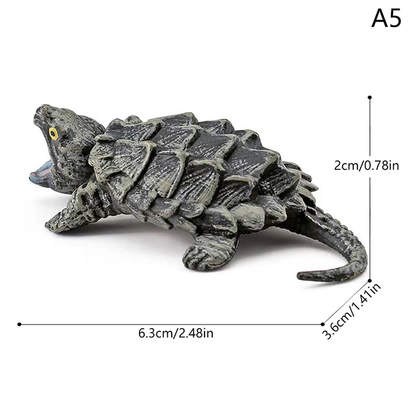 Realistic Turtle Action Figure - Kids Animal Figurines Miniature Toys Gift Ornament