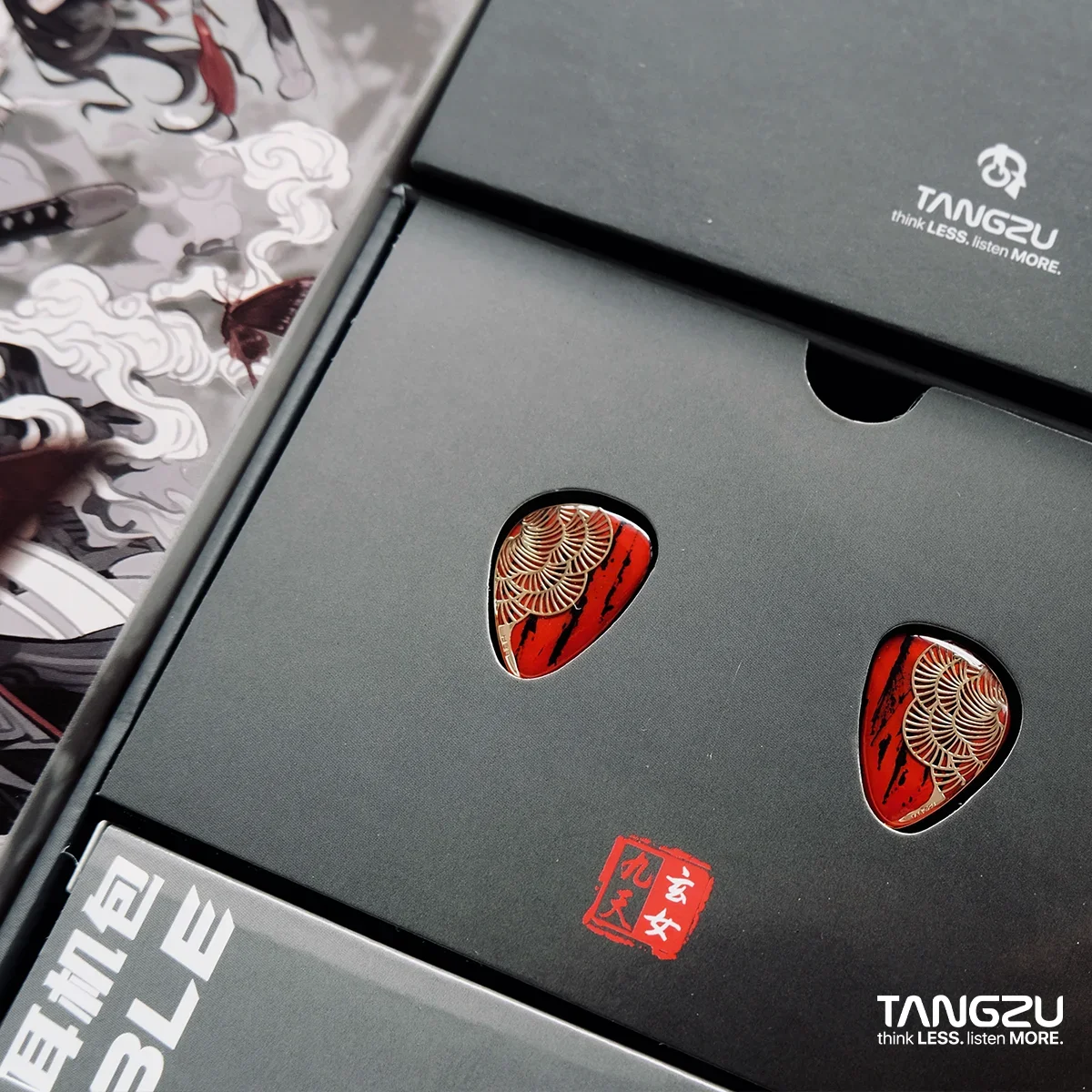 TANGZU & HBB XUANNV Dual Dynamic Driver Studio Monitor Audiophile Stereo Bass Earphone with 0.78mm Detachable Cable 5