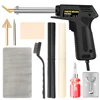 Plastic Welding Machine Repair Tool Electric Soldering Iron Trowel Head Car Bumper Plastic Repair Tools Kit 2