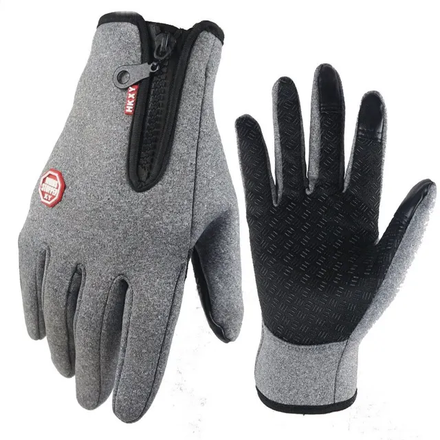 Winter Fleece Gloves for Men Women Touchscreen Warm Outdoor Cycling Driving Cold Resistance Gloves Windproof Non Slip Gloves 1